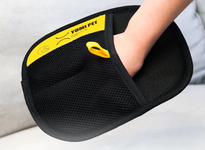 Elektrostatik eldiven kullanımı - evcil hayvan tüylerinin etkili şekilde toplanması